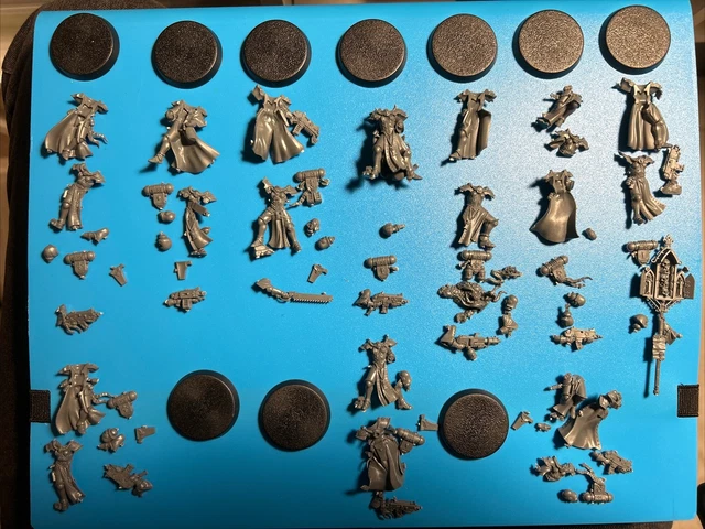 Warhammer The Old World – 10 Sœurs De Sigmar Avec Augure – Figs D’occasion