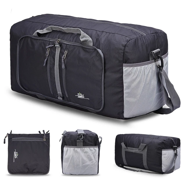 US Foldable Travel Luggage Carry-on Shoulder Duffle Bag Lightweight Sport Tote