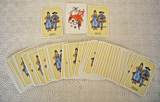JEU DE CARTE DE CORSE CORSICA les éditions du lézard Napoleone 54 carte DE PAOLI