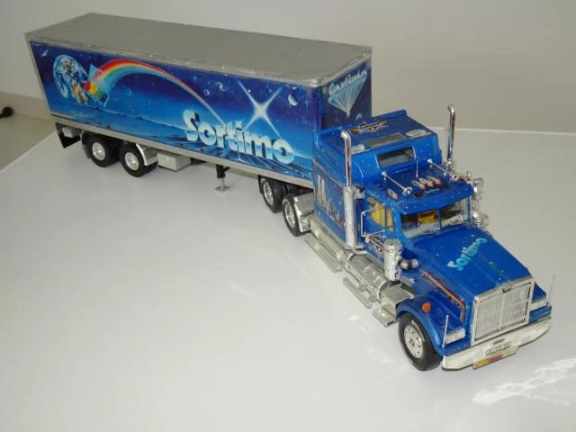 ラ*グ様 Revell SORTIMO SHOW TRUCK 1:24 REVELL 7552 SORTIMO SHOW TRUCK WESTERN STAR W/TRAILER 2 IN1