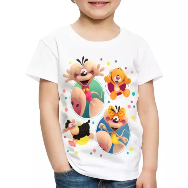 Diddl Wollywell Diddlina Pimboli Charaktere Kinder Premium T-Shirt