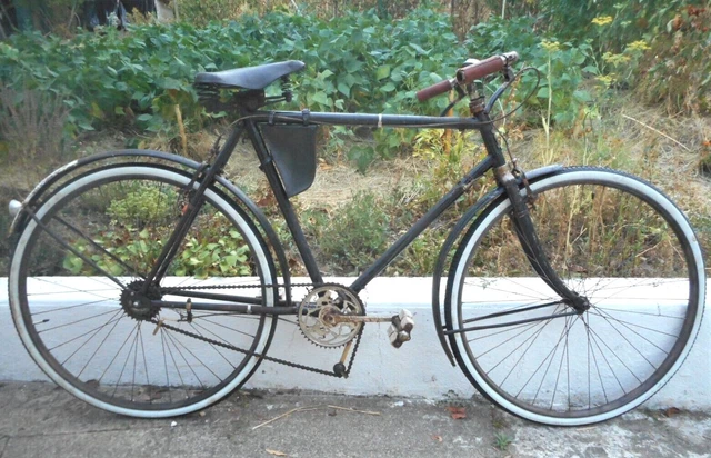 ANCIEN VELO PÉDALIER AUTOMOTO 1930 altes fahrrad old bike bici antique