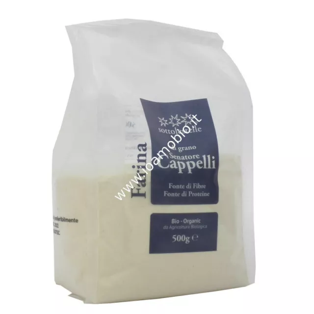 Farina di Grano Senatore Cappelli 500g - Biologica Sottolestelle