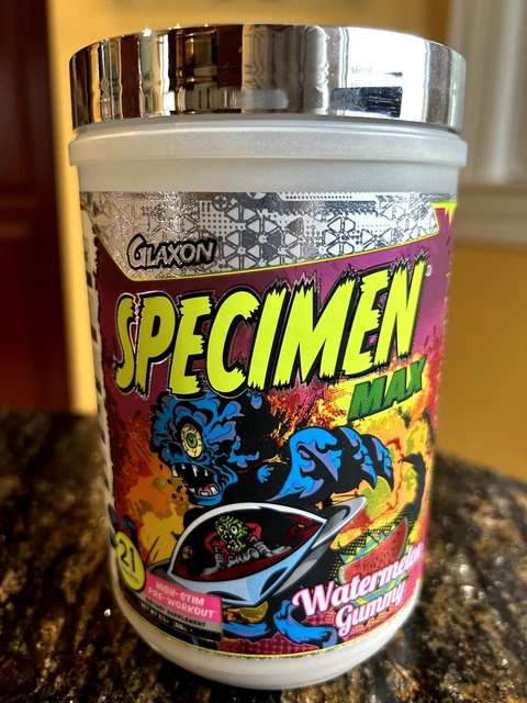 Glaxon Specimen Max High-Stim Pre-Entrenamiento - Sandía Gomosa - Exp. 02/2025