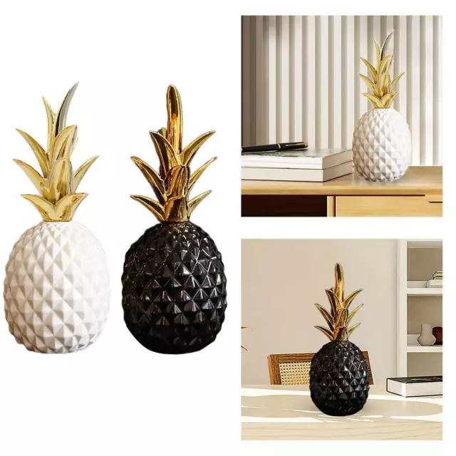 Sculpture décorative d'ananas à collectionner, Figurine d'ananas, ornement