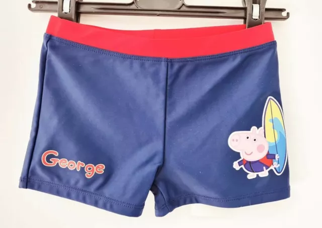 Peppa Wutz Badehose Peppa Pig Badeshorts George Schwein Schwimmhose Pants 122