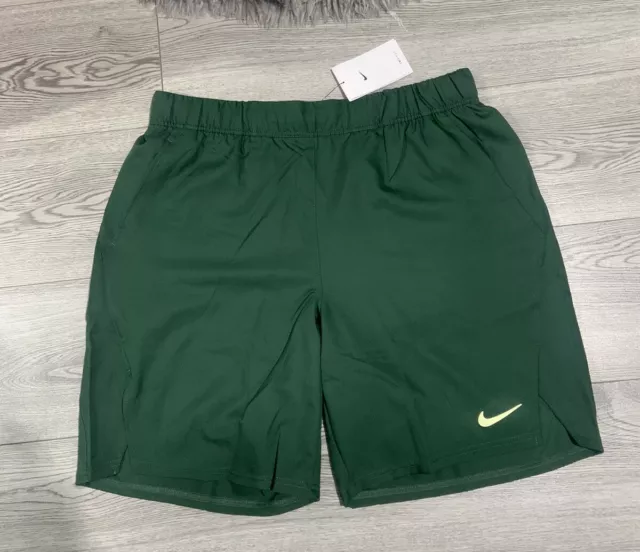 Nike Court Dri-Fit Victory 9" Tennis Shorts Medium Summer'23 Collection Green