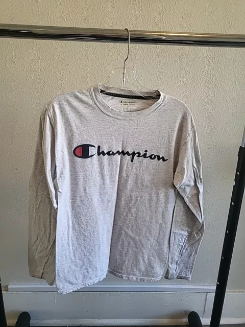Champion Women’s Black Long Sleeve  Tee Shirt Size Small Vapor cotton