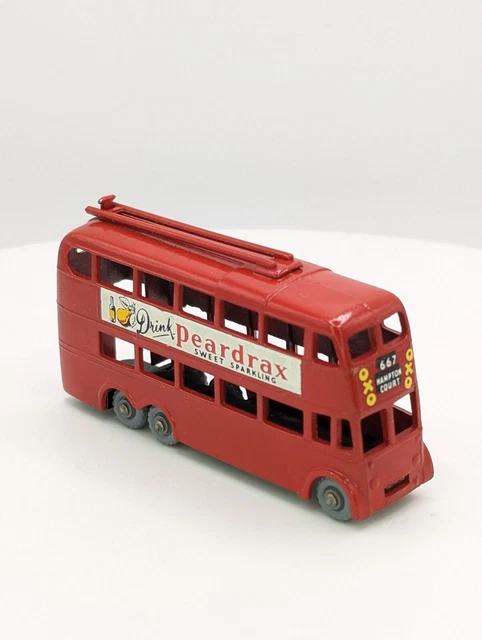 Matchbox 56 A London Trolley Bus Peardrax rare SPW Near MINT! 1704-25-19