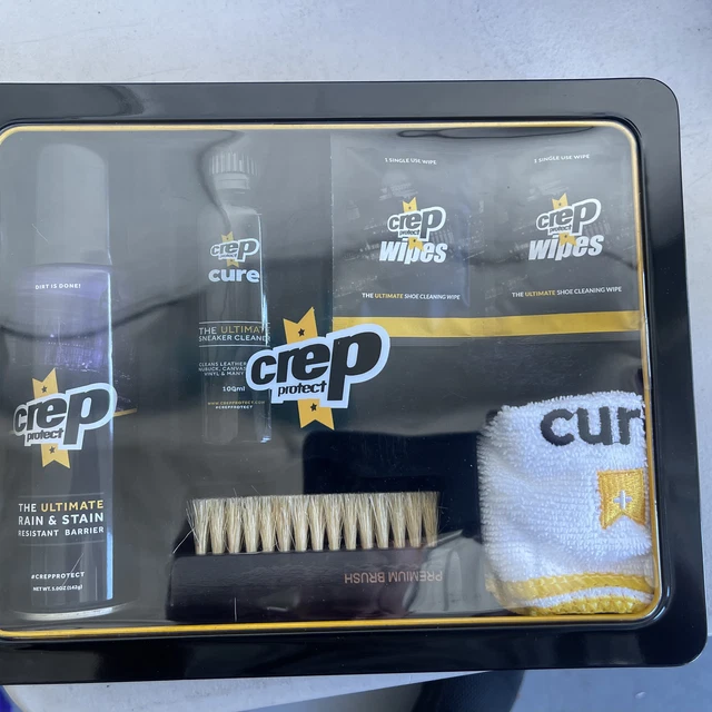 Crep Protect V3-FBA Ultimate Sneaker Care Wipes Brush Cleaner Gift Pack Black