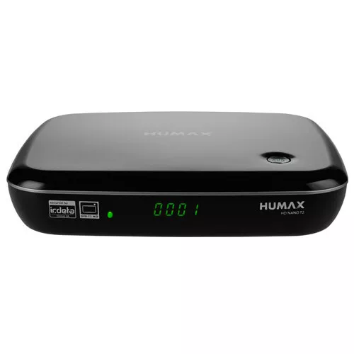 Humax HD NANO T2 - IR T-HD  DVB-T2 Receiver | freenet TV fähig | SCART | HDMI