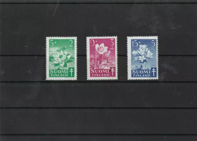 finland 1950 tuberculosis mnh   stamp set  ref 7429