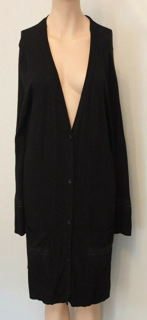 ESMARA BELLE CARDIGAN Long Mailles Fines Gr. L 44 46 Top Noir EUR 37 27 PicClick FR