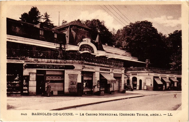 CPA BAGNOLES-de-l'ORNE - Le Casino Municipal (Georges Turch arch. (435448)