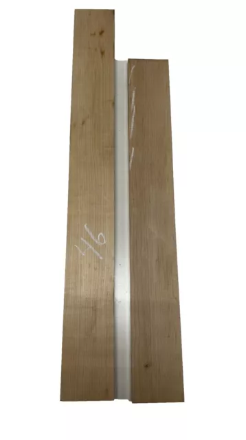 2 Pack, Hard maple Thin Stock Lumber Board-Wood Blanks , #46