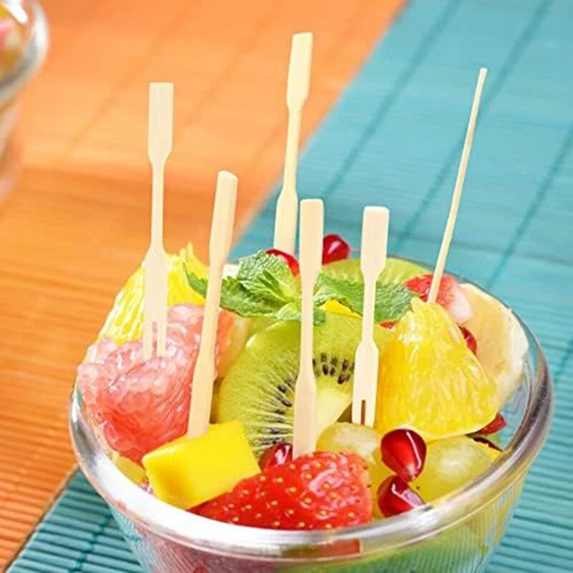 WORTHBUY Mini forchetta da frutta per bambini Forchette in acciaio