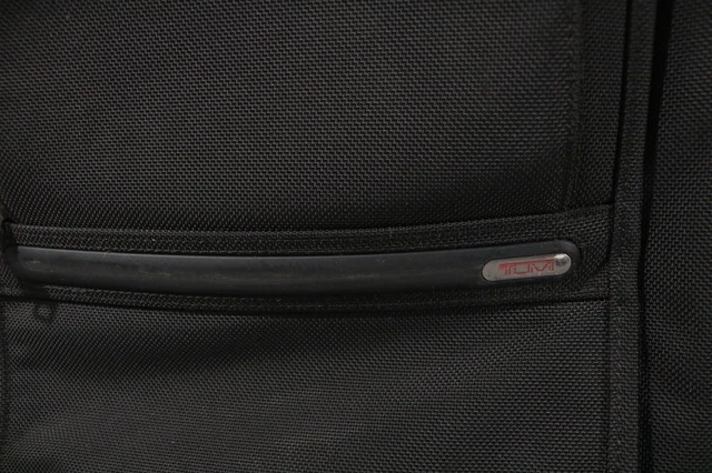 TUMI Black Alpha Ballistic Nylon Long Wheeled Garment Bag Luggage 22031D4 2