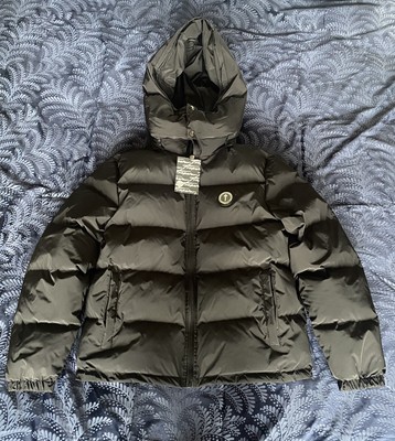 TRAPSTAR IRONGATE DETACHABLE Hooded Puffer Jacket - Ice Blue Â£234.99 - PicClick UK