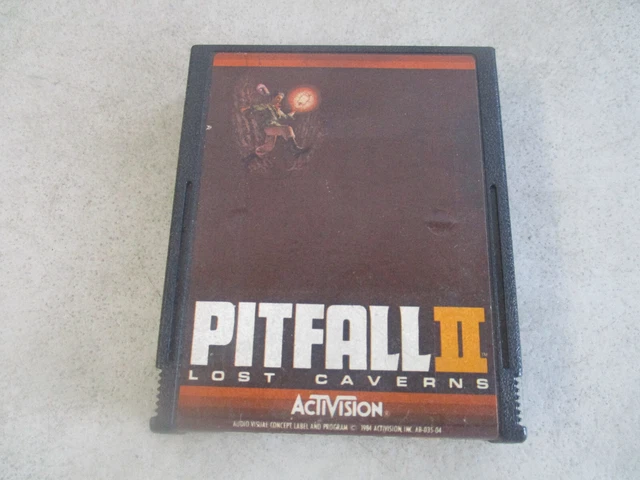 Defender II (2) (Atari 2600, 1988) cartouche authentique étiquette
