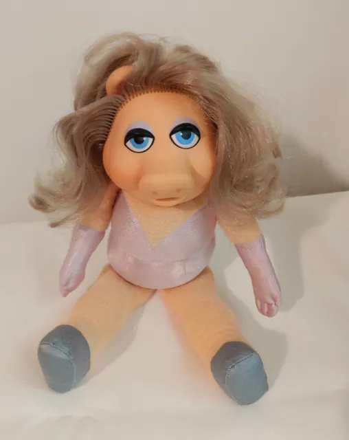 Fisher Price Toys Vintage Miss Piggy Dress Up Doll 13"Jim Henson Muppets #890