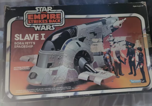 Vintage Star Wars Slave I Boxed