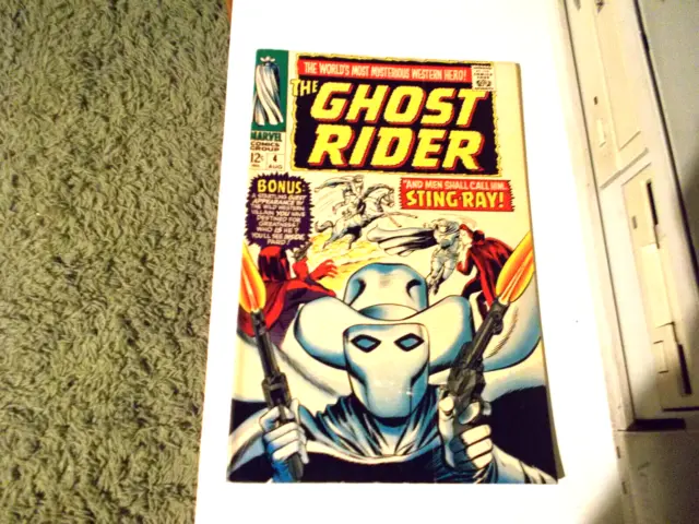 The Ghost Rider #4 - Marvel 1967 Silver Age FN