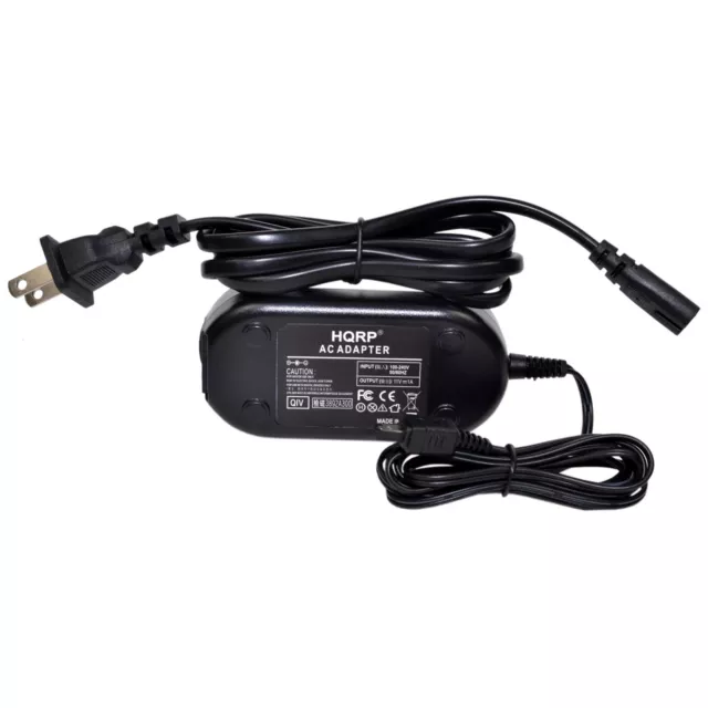 HQRP AC Adapter Charger for JVC Everio GZ-MC500US GZ-MG130 GZ-MG130U GZ-MG130US