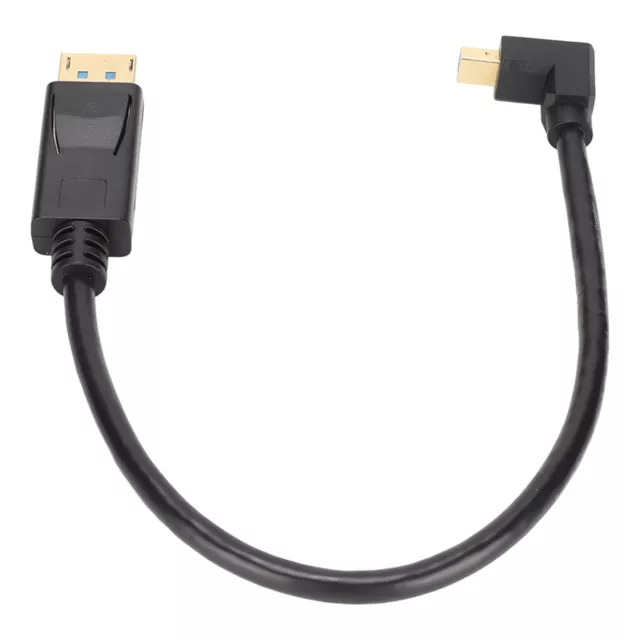 (Upward Bend) 4K DisplayPort To Mini DisplayPort Cable 11.8in 8K60Hz