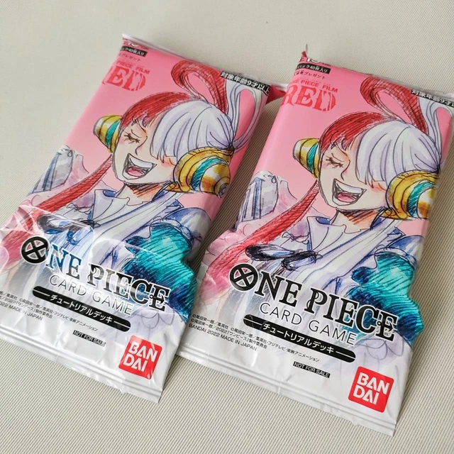 ONE PIECE CARD Game Tutorial Deck FILM RED Movie Giveaway Promo Sealed