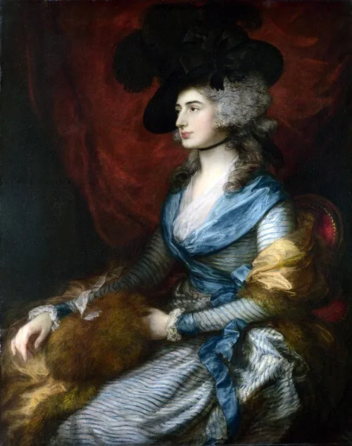Dream-art Oil painting Mrs-Siddons-Thomas-Gainsborough-oil-painting noblelady @@