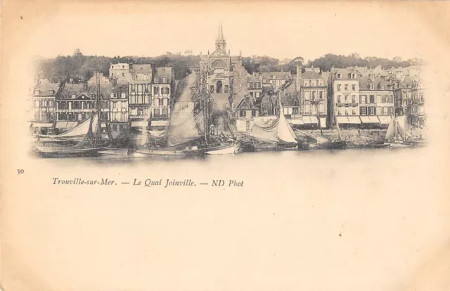 Cpa 14 Findille Sur Mer Le Quai Joinville