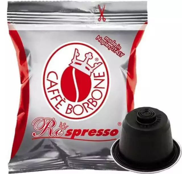 200 Capsule Borbone Rossa Compatibili Nespresso Caffe' Cialde Rosso Respresso