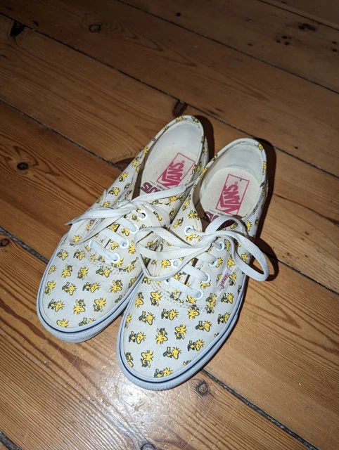 Snoopy vans on sale size 5