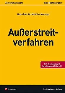 Außerstreitverfahren von Neumayr, Matthias | Buch | Zustand gut