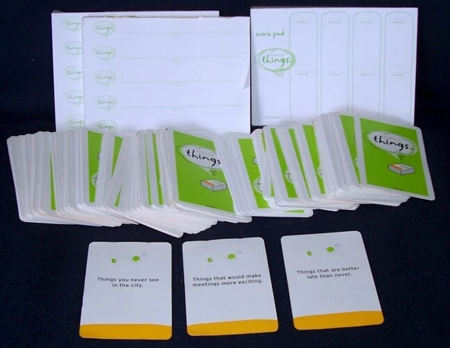 Humor In A Box, WHAT FUN! The Game Of Things, Adult Game, 4+ Players, Hasbro