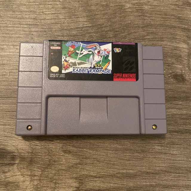 BUGS BUNNY IN Rabbit Rampage (Super Nintendo Entertainment System, 1994