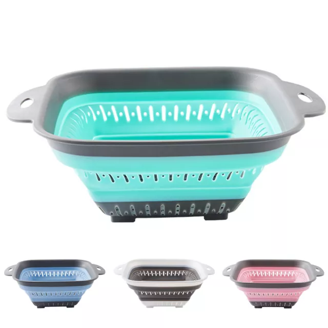 Foldable Colander Strainer Folding Strainers For Kitchen Cleaning Tool Basket