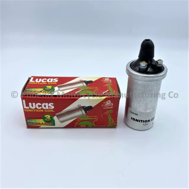 Genuine Lucas Tvs Ma12 12V Ignition Coil - Uk Supplied