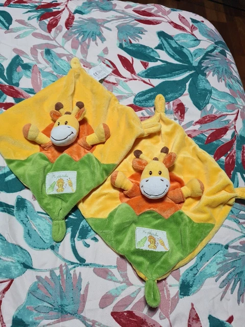Lot De 2 Doudous Girafe Ma Ptite Tribu Kiabi