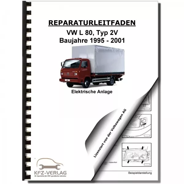 VW L 80, 2V (95-01) Elektrische Anlage, Elektrik, Schaltplan, Verkabelung