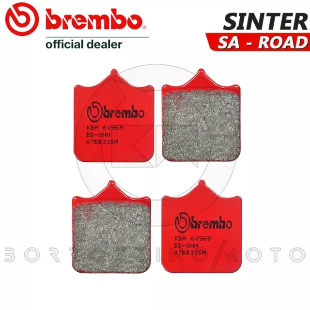 4 Pastiglie Freno Anteriori Brembo Sinterizzate 07Bb33Sa Ktm Smc R Abs 690 2014