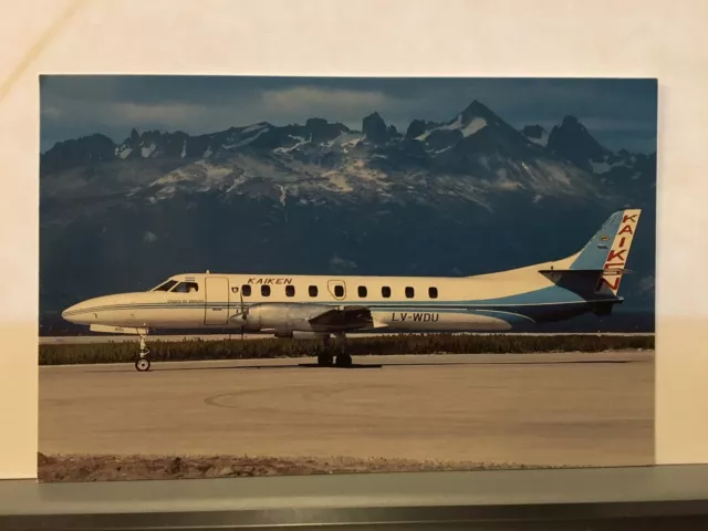 Kaiken Lineas Airlines Fairchild SA226TC Metro ll Airplane Postcard