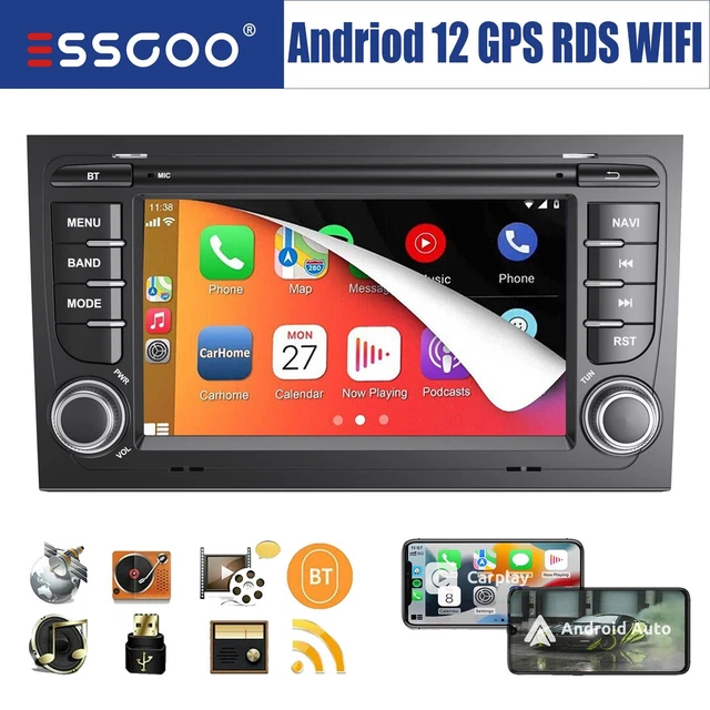 9 Zoll Radio Adapter Für Audi A4 B7 B6 - Mit Canbus Box Für Android Radios