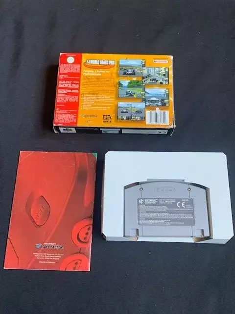 F-1 World Grand Prix Nintendo N64 game PAL complete - Boxed post 2