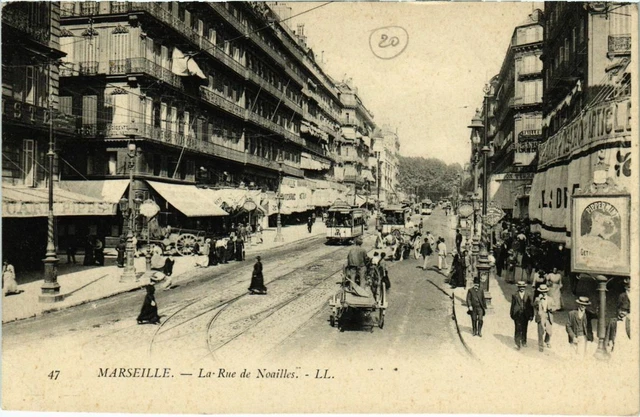 CPA MARSEILLE La Rue de Noailles (66833)
