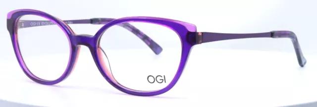 OGI 9237 2165 Regal Violet Womens Cat Eye Full Rim Eyeglasses 50-17-140