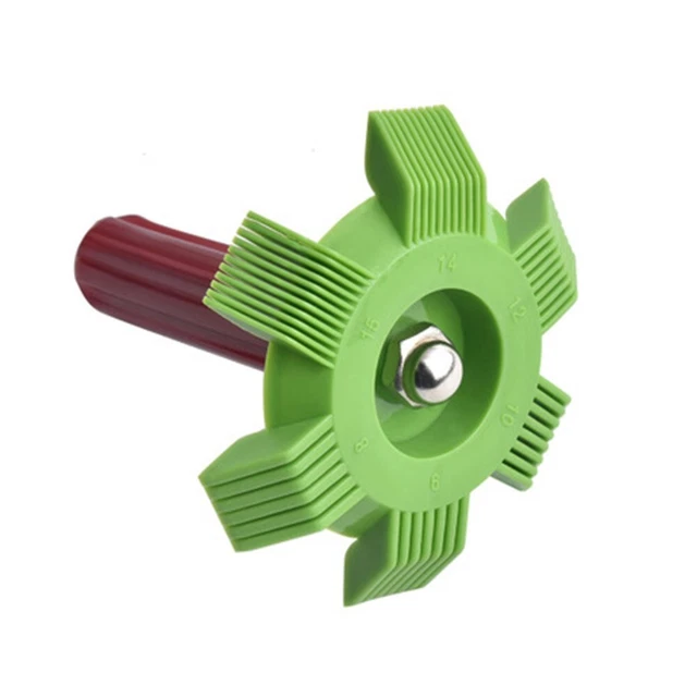 Marron Peigne Climatiseur Aileron Pliable Brosse Haute Qualité Chaud Vente 4