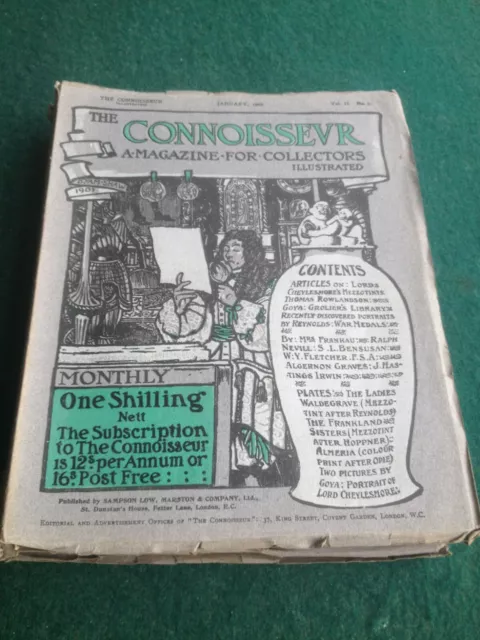 The Connoisseur: A Magazine for Collectors, vol. 2, no. 5 (January, 1902)