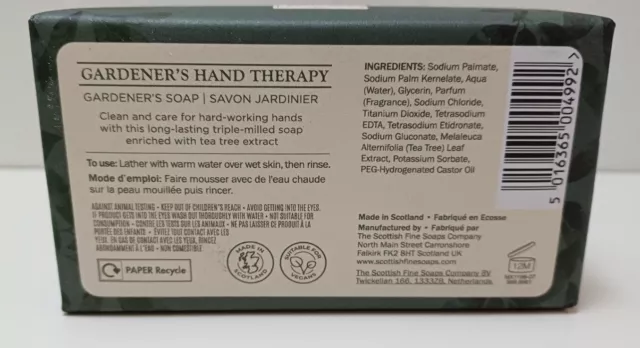 The Scottish Fine Soaps Company / Gardeners Hand Therapy Seifenstück 220g 3