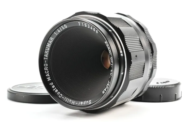 Pentax smc Macro Takumar 50mm f/4 MF Lens for M42 From JAPAN EF‐290